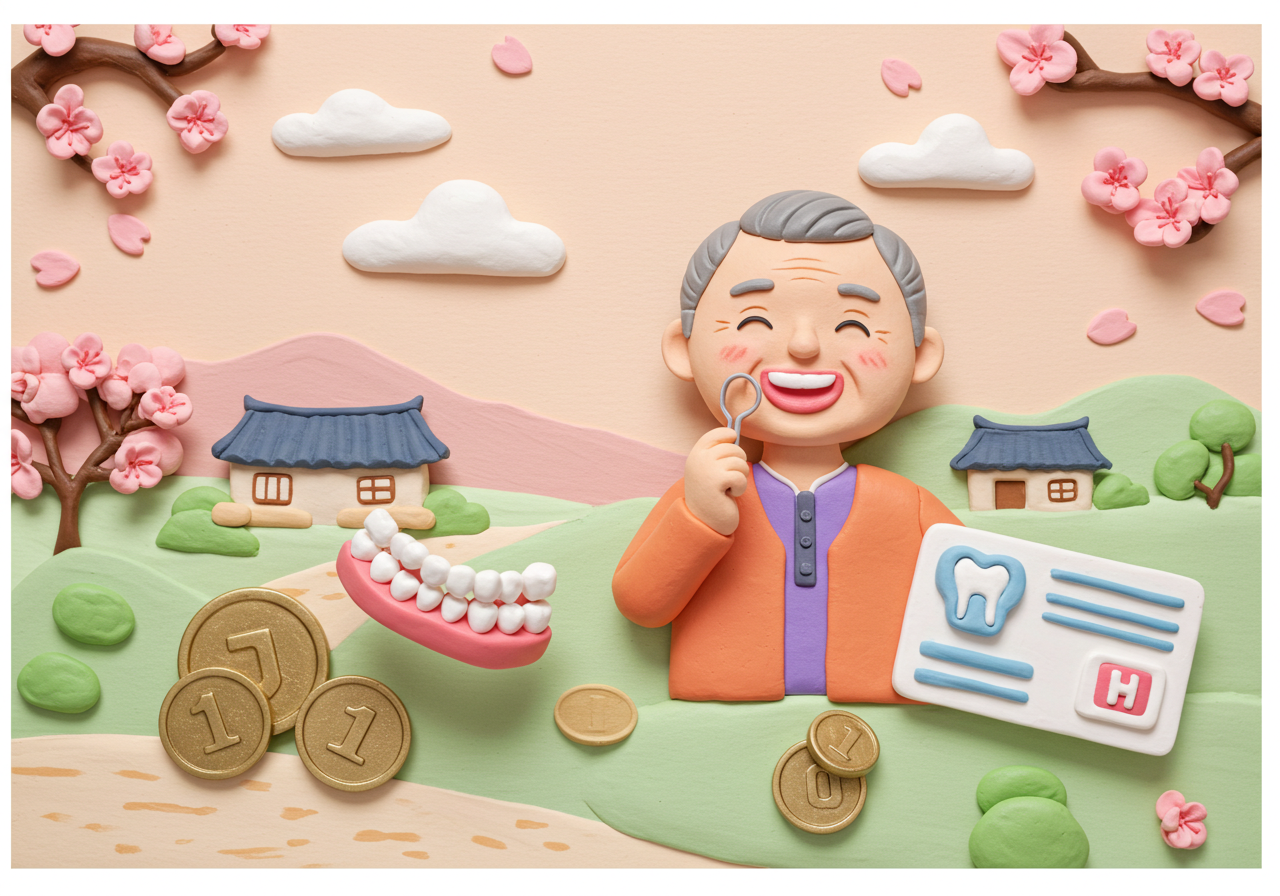 65세 이상 임플란트 지원금 자격과 신청 방법 비용 정리