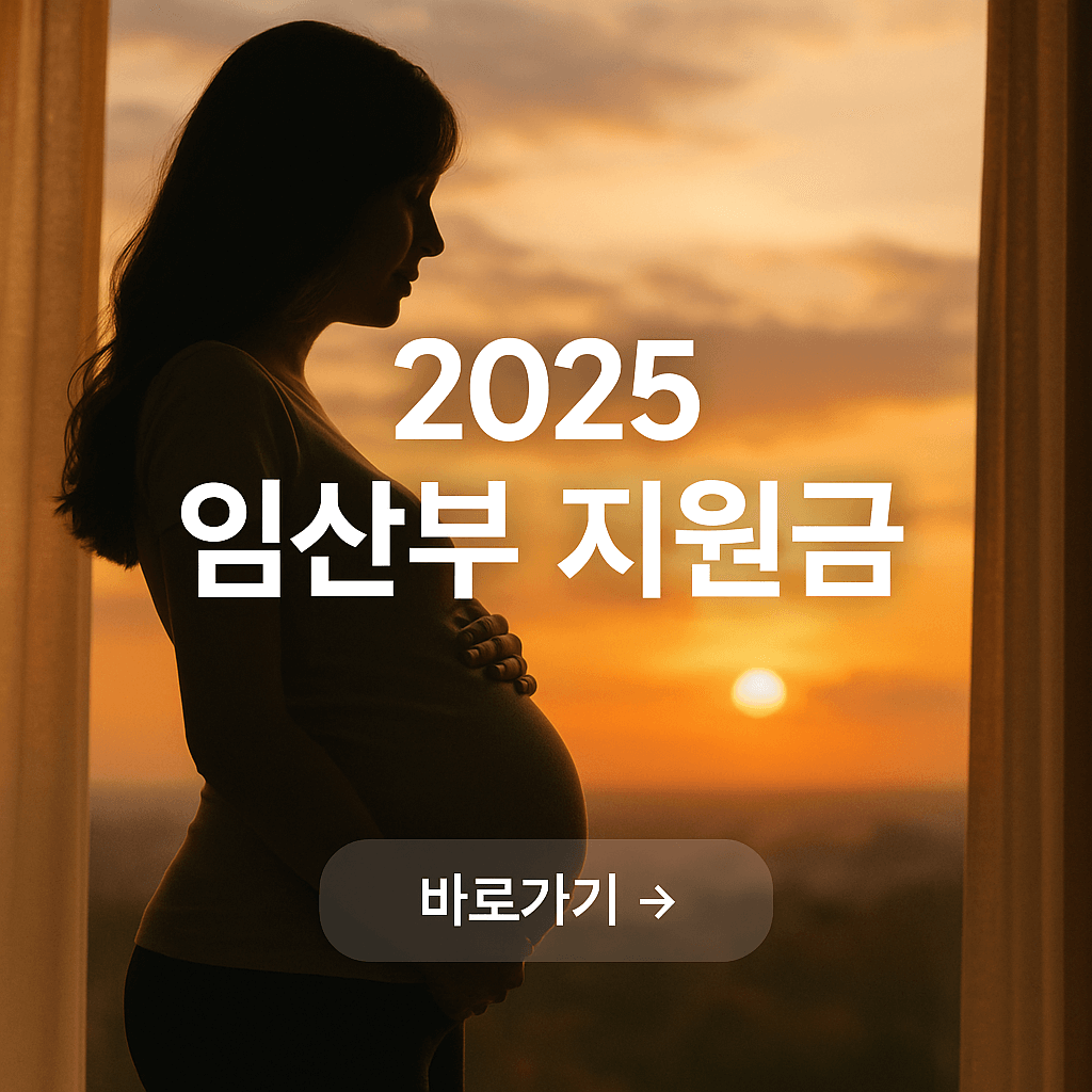2025 임산부 지원금 총정리