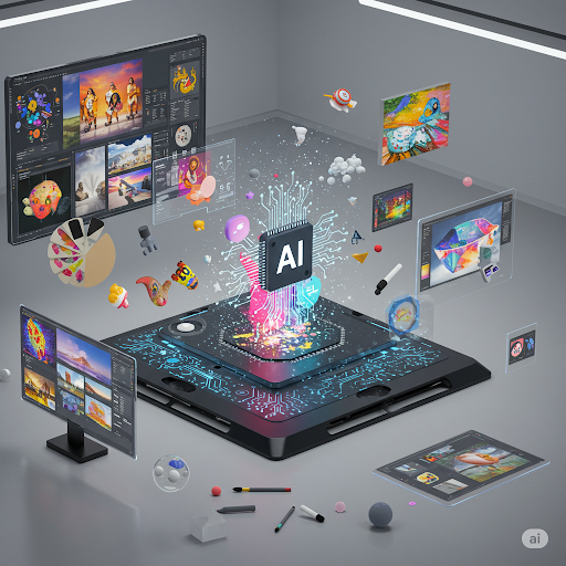 창조적 파괴자, 생성형 AI의 예술과 디자인 영역 혁신