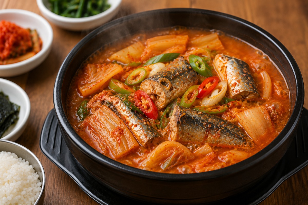 꽁치김치찌개