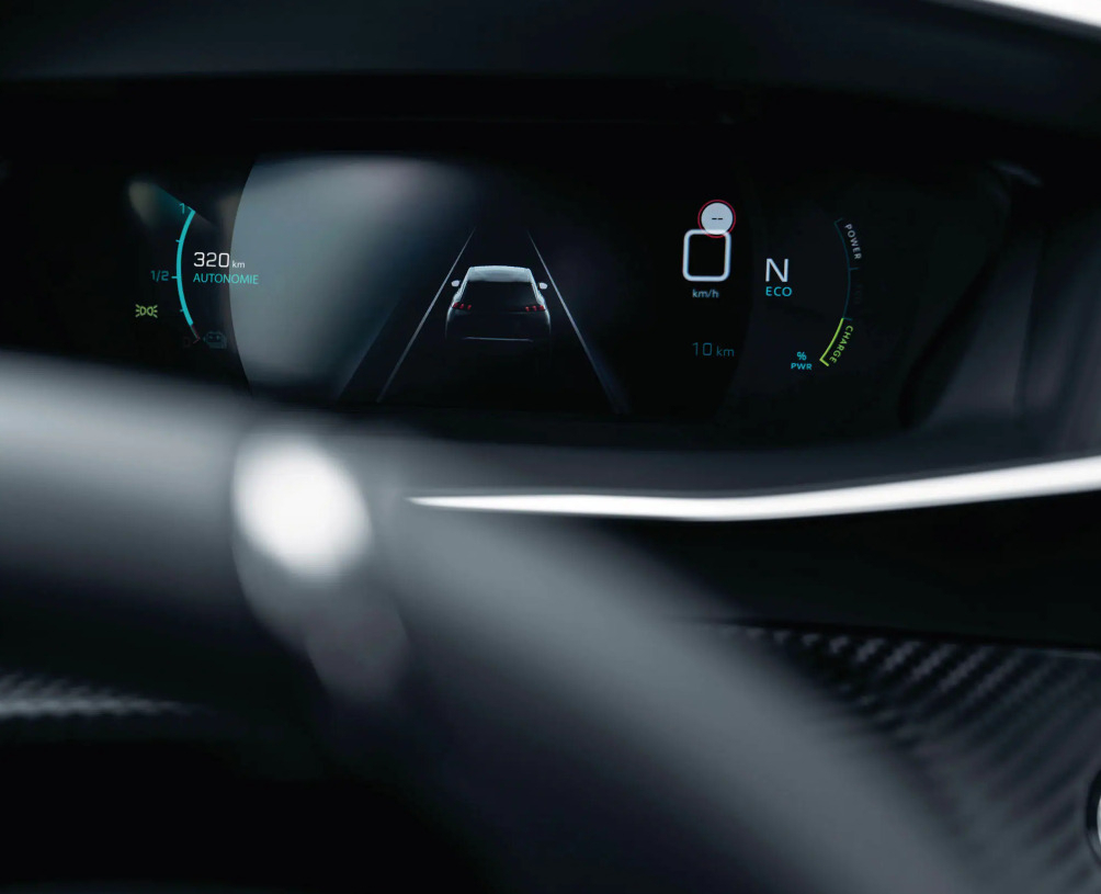 ‘3D 인스트루먼트 클러스터’를 적용한 계기판