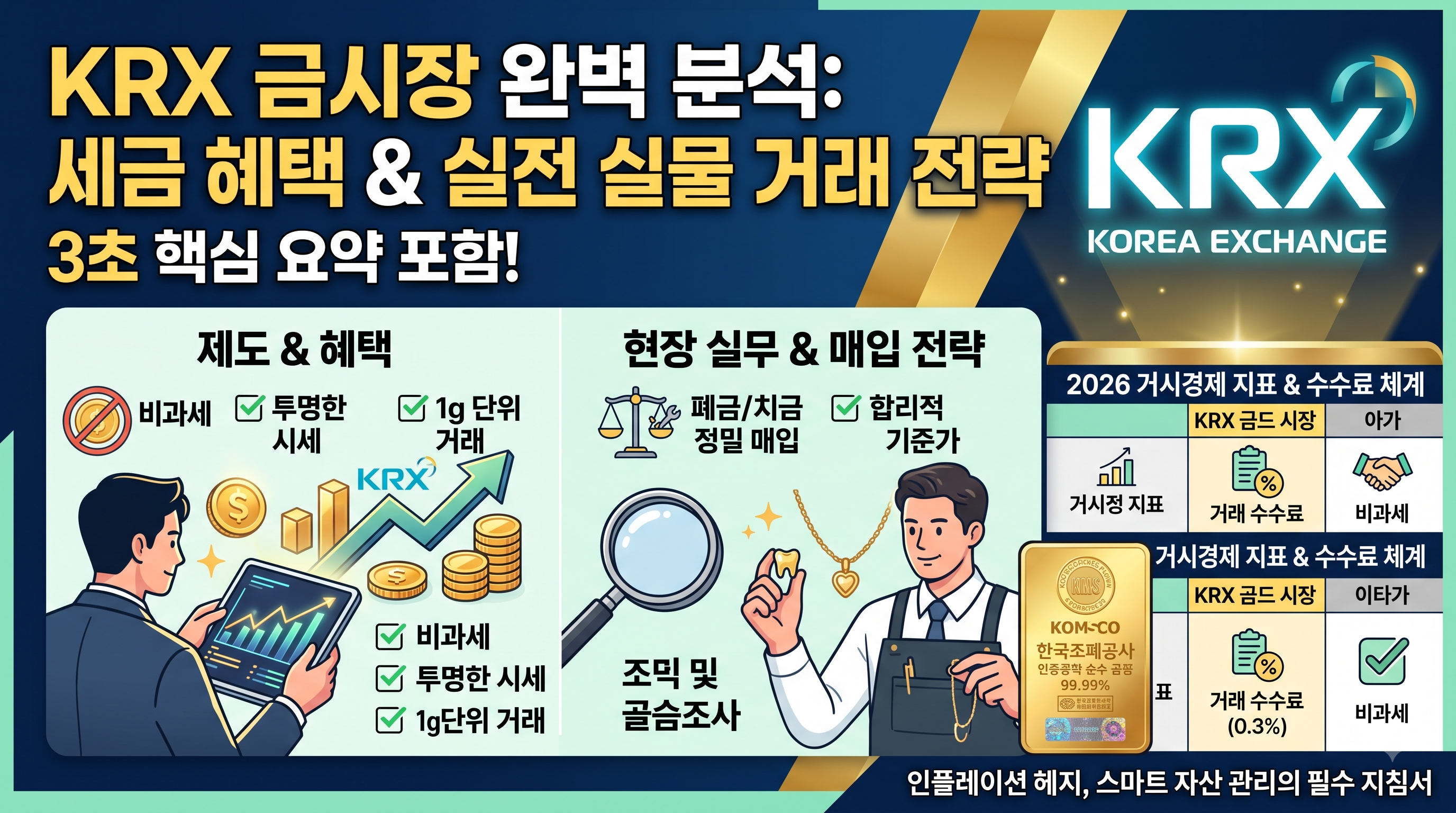 KRX 금시장의 거래 매커니즘 및 장외 실물 거래 비교 분석