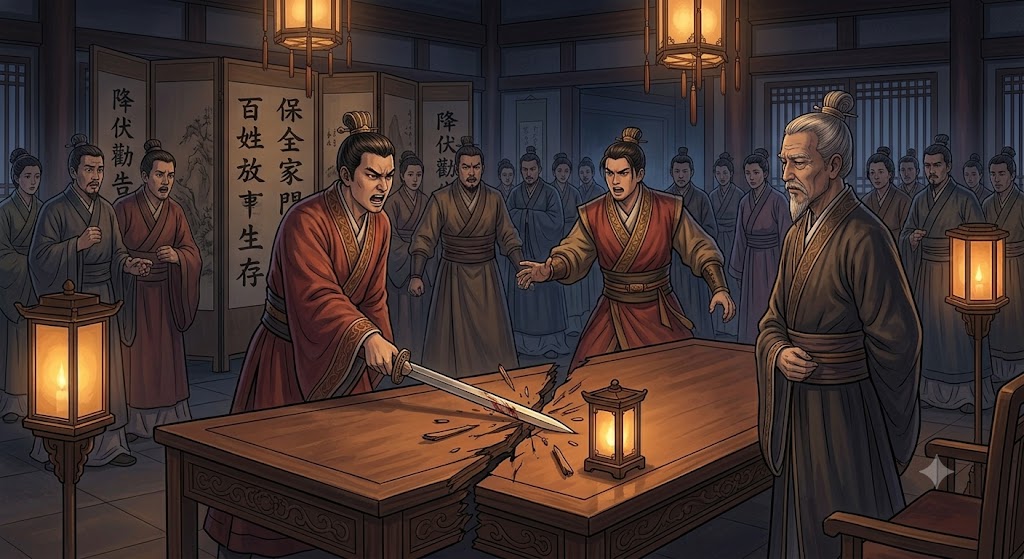 손씨 가문을 세운 진짜 공신, 그는 왜 조조 앞에서 항복을 주장했을까?