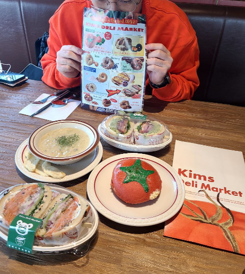 일산킴스델리마켓 샌드위치와 스프
