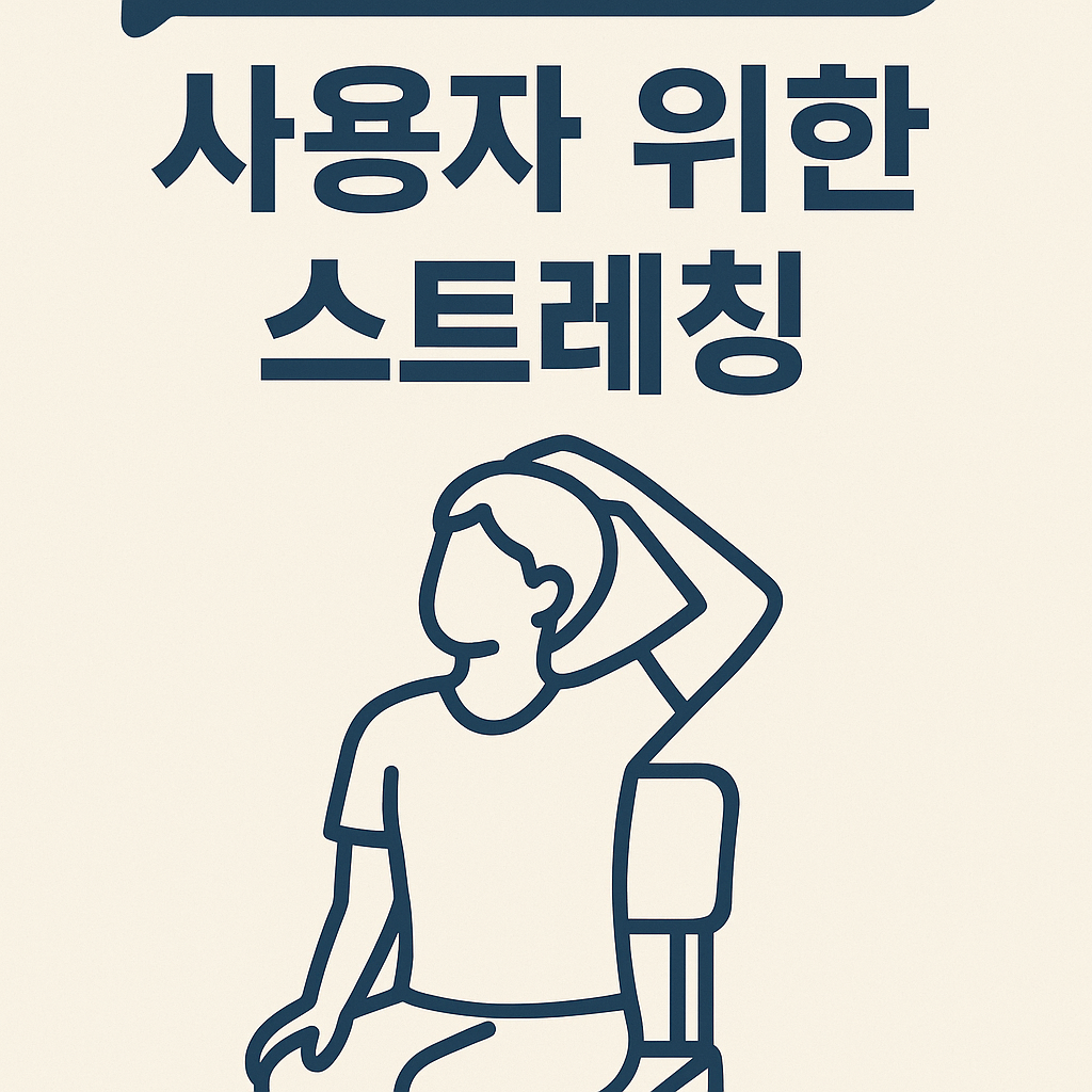 스마트폰과 컴퓨터 사용자 위한 스트레칭