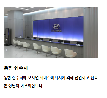 현대 블루핸즈 이용 장점