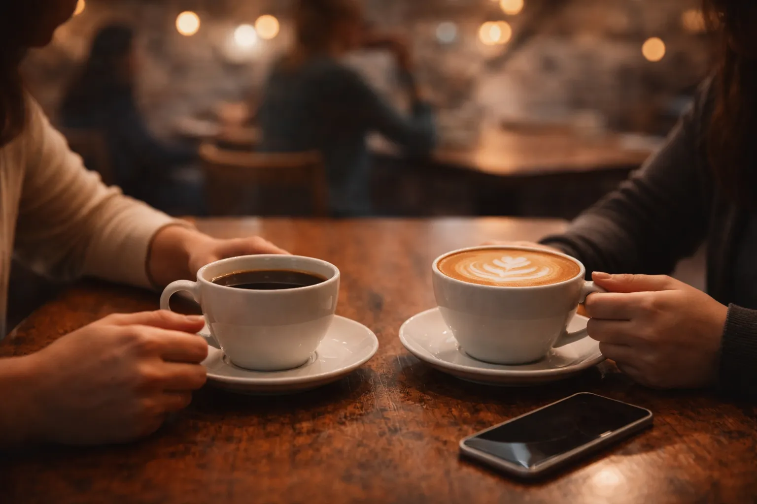 커피와 인간관계 (카페 만남, 대화 공간, 관계 형성)