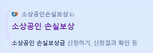 소상공인손실보상