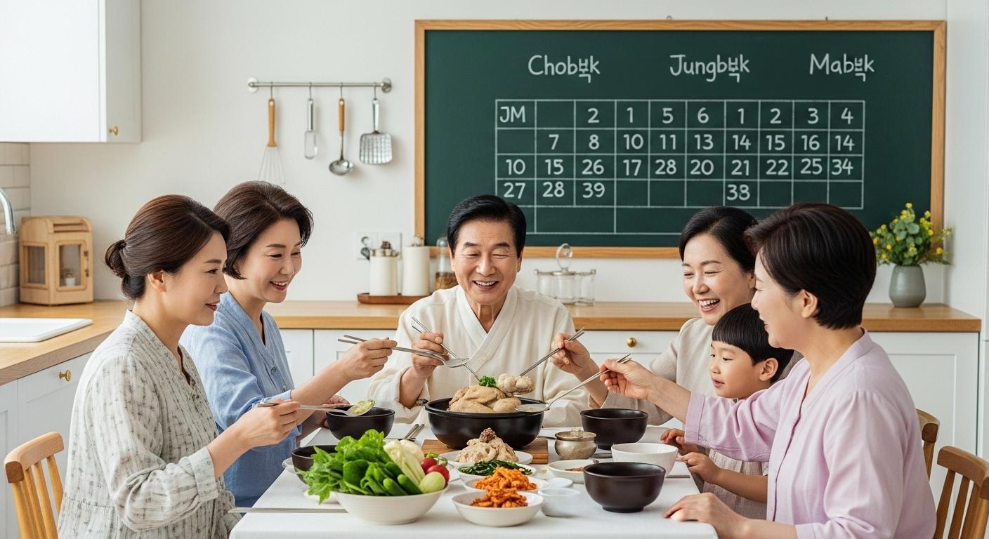 초복 중복 말복 날짜