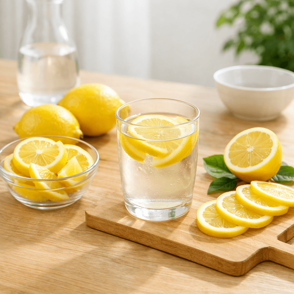 레몬으로 활력충전 (비타민C, 항산화, 해독)