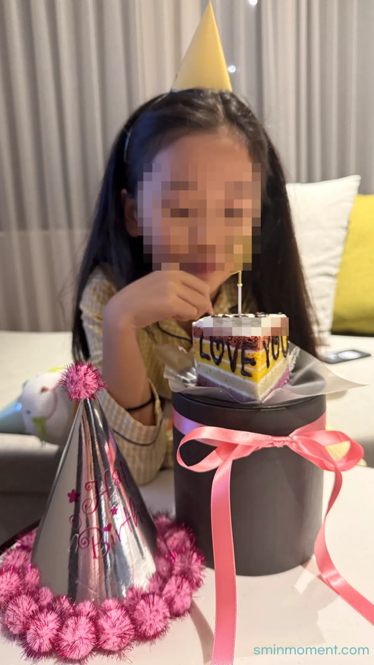 생일축하해-이쁜-딸-초코펜-꾸미기-케이크-한조각