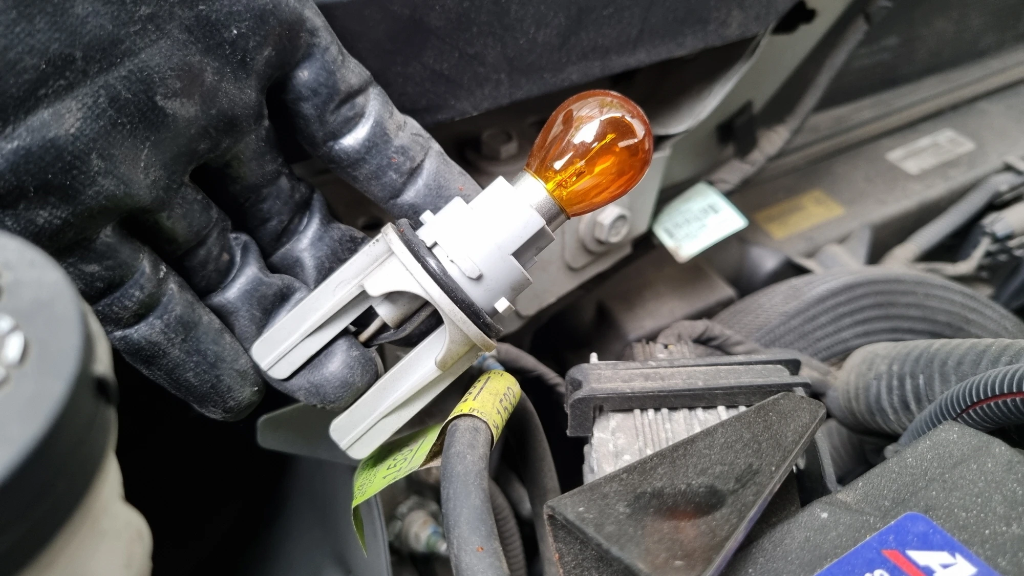 올란도 전방 깜빡이 램프