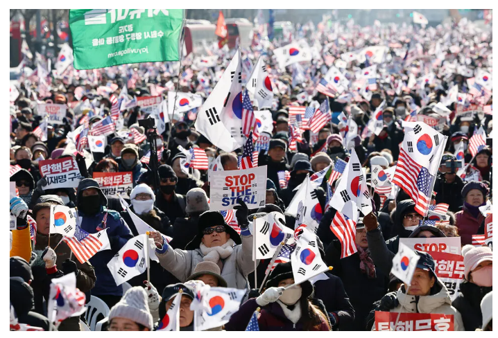 극우 태극기 집회