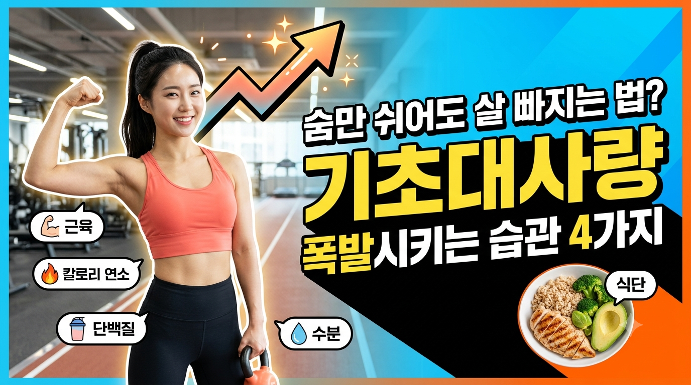 살이 안 빠지고 피곤한 이유