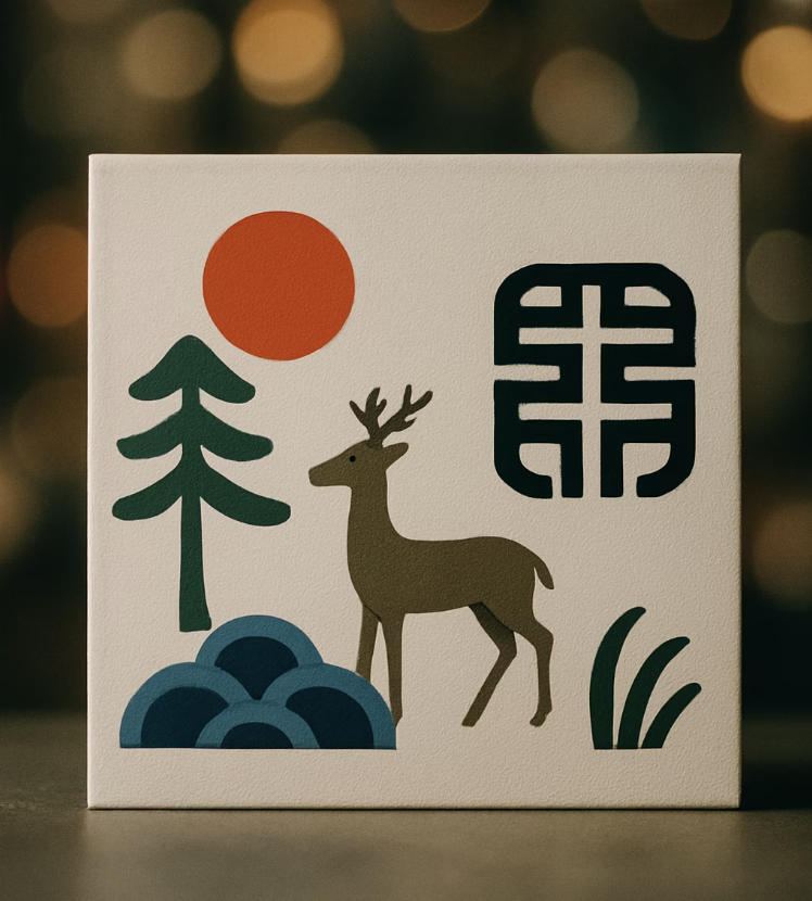 요즘 집에 어울리는 십장생