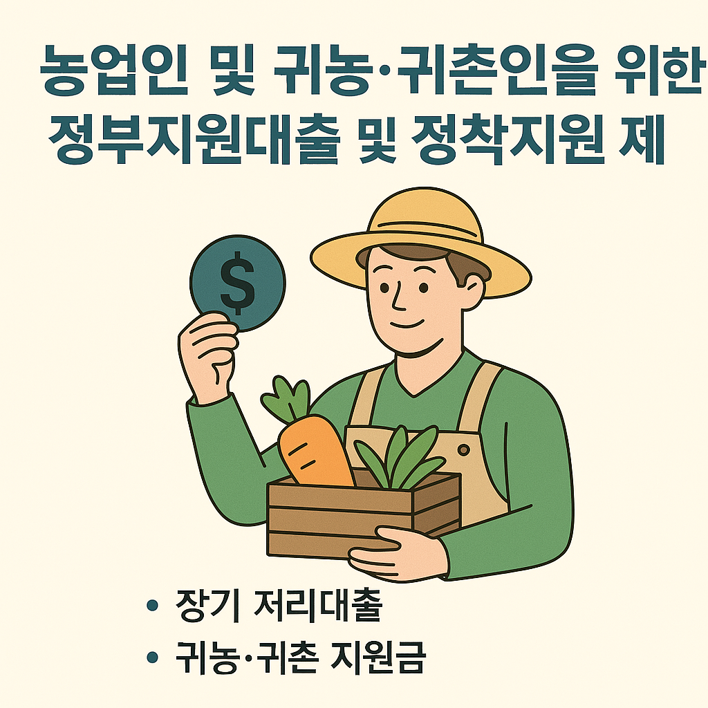 농업인 정부지원대출