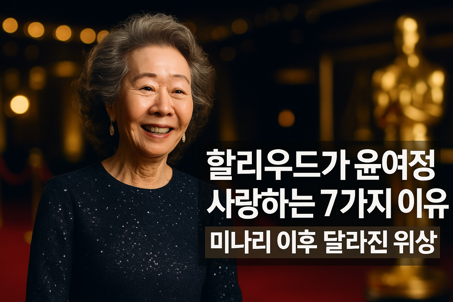 할리우드가 윤여정을 사랑하는 7가지 이유: 미나리 이후 달라진 위상