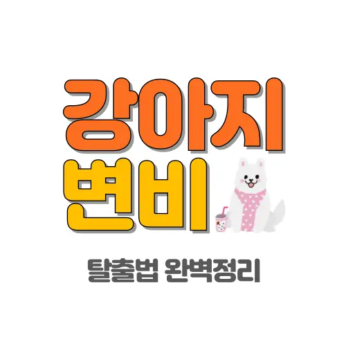 강아지 변비 썸네일