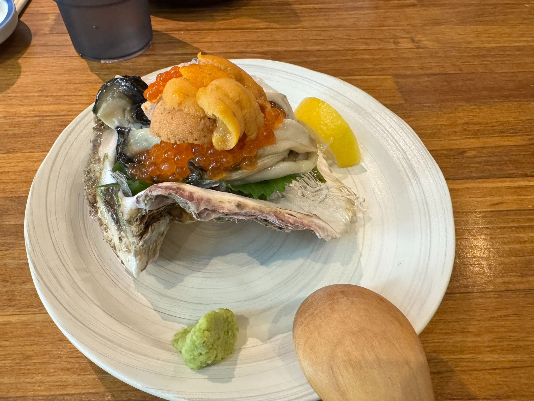 석화 우니 메뉴 사진