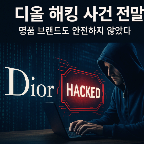 명품 브랜드 디올, 해킹에 뚫리다