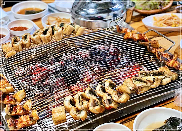 용인, 기흥 맛집 대물장어 숯불 구이, 소금구이, 양념구이
