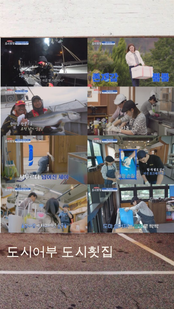 도시어부 -도시횟집 Tvn 송가인