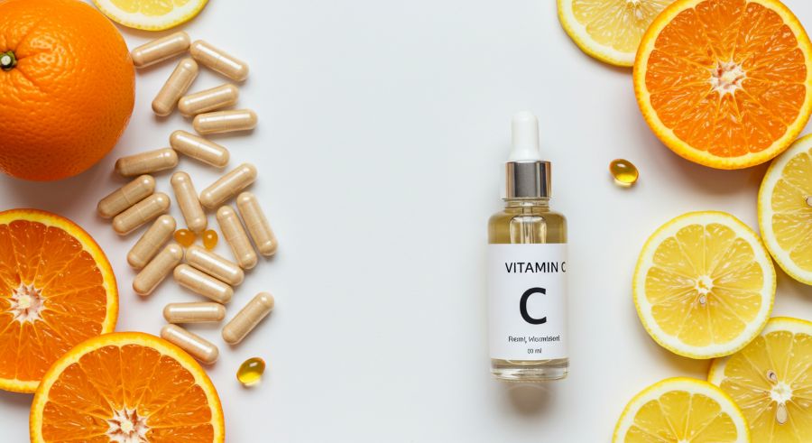 비타민C 먹는 것과 바르는 것의 차이점은