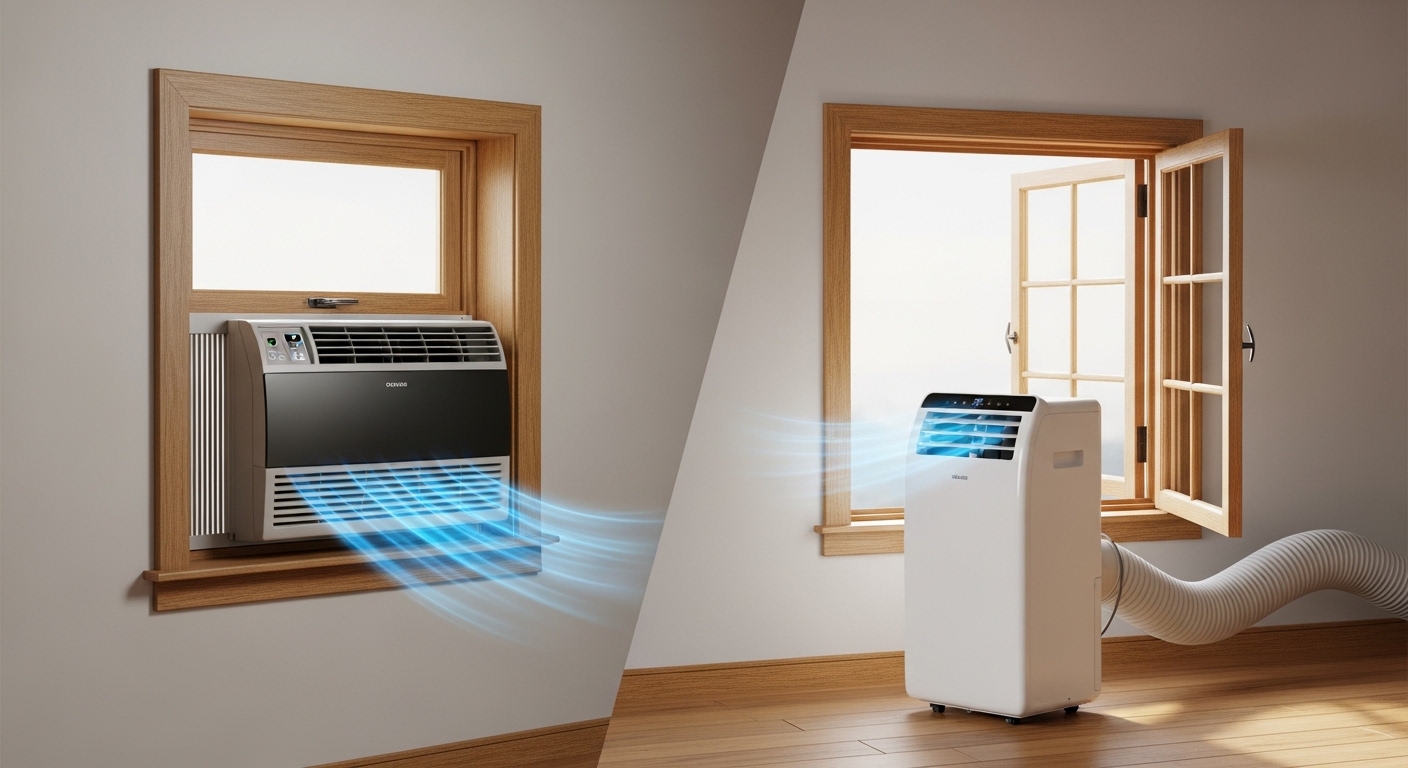 창문식에어컨단점