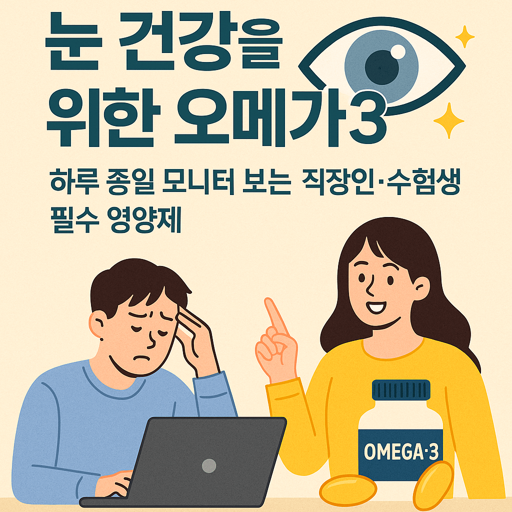 눈 건강을 위한 오메가3