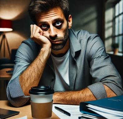 만성피로인 남자