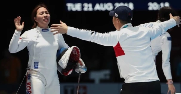 펜싱 강영미 선수