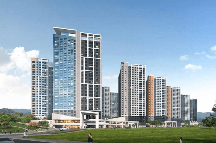 힐스테이트 검단 웰카운티 조감도