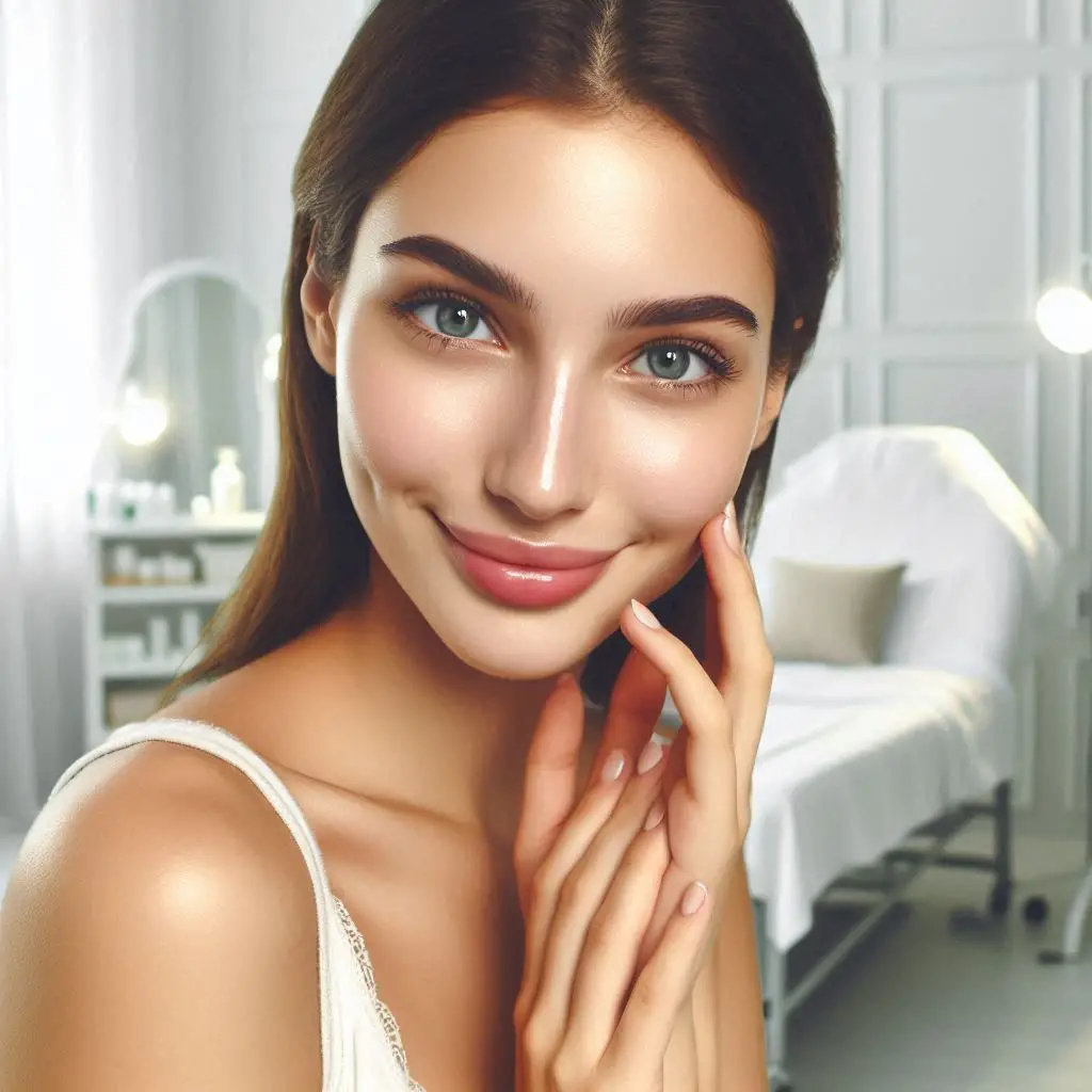 피부,체형관리 샵 배경