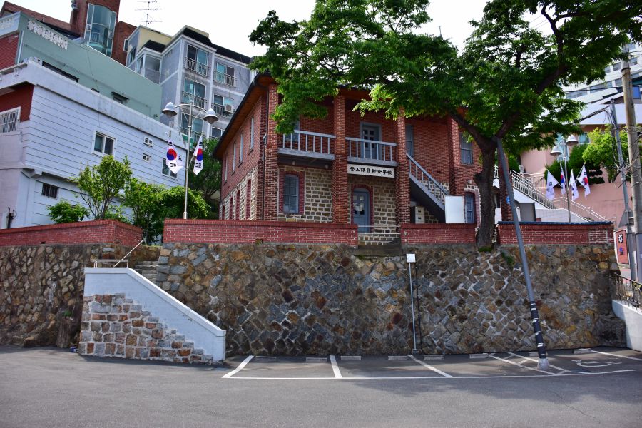 부사포 개항가도 부산일신여학교