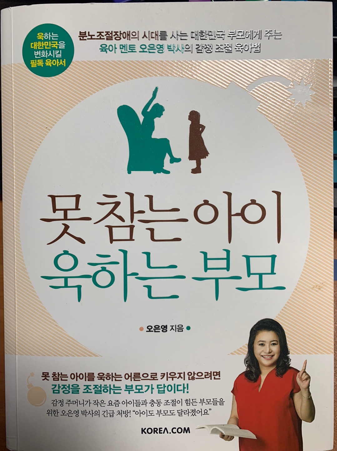 못 참는 아이, 욱하는 부모 책 사진