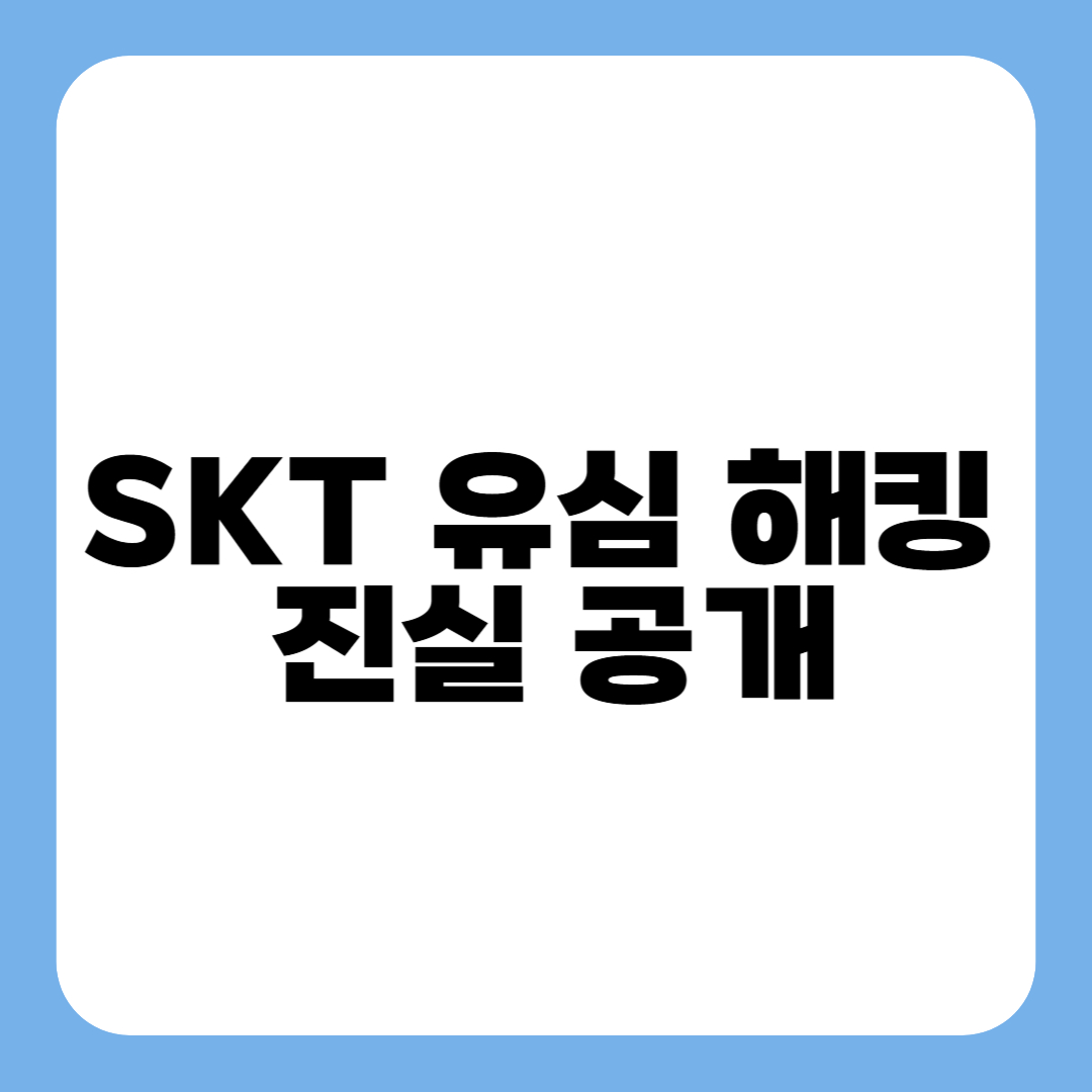 SKT 유심 해킹 진실, 루머와 진실 사이