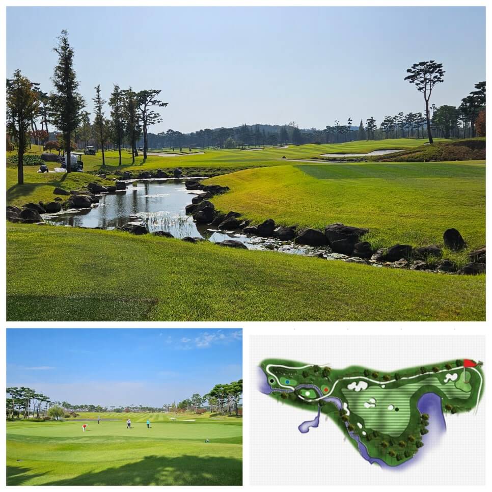 골프장 경험담 당진 파인스톤cc 대형 멋진 정원에서 환상의 골프 운동