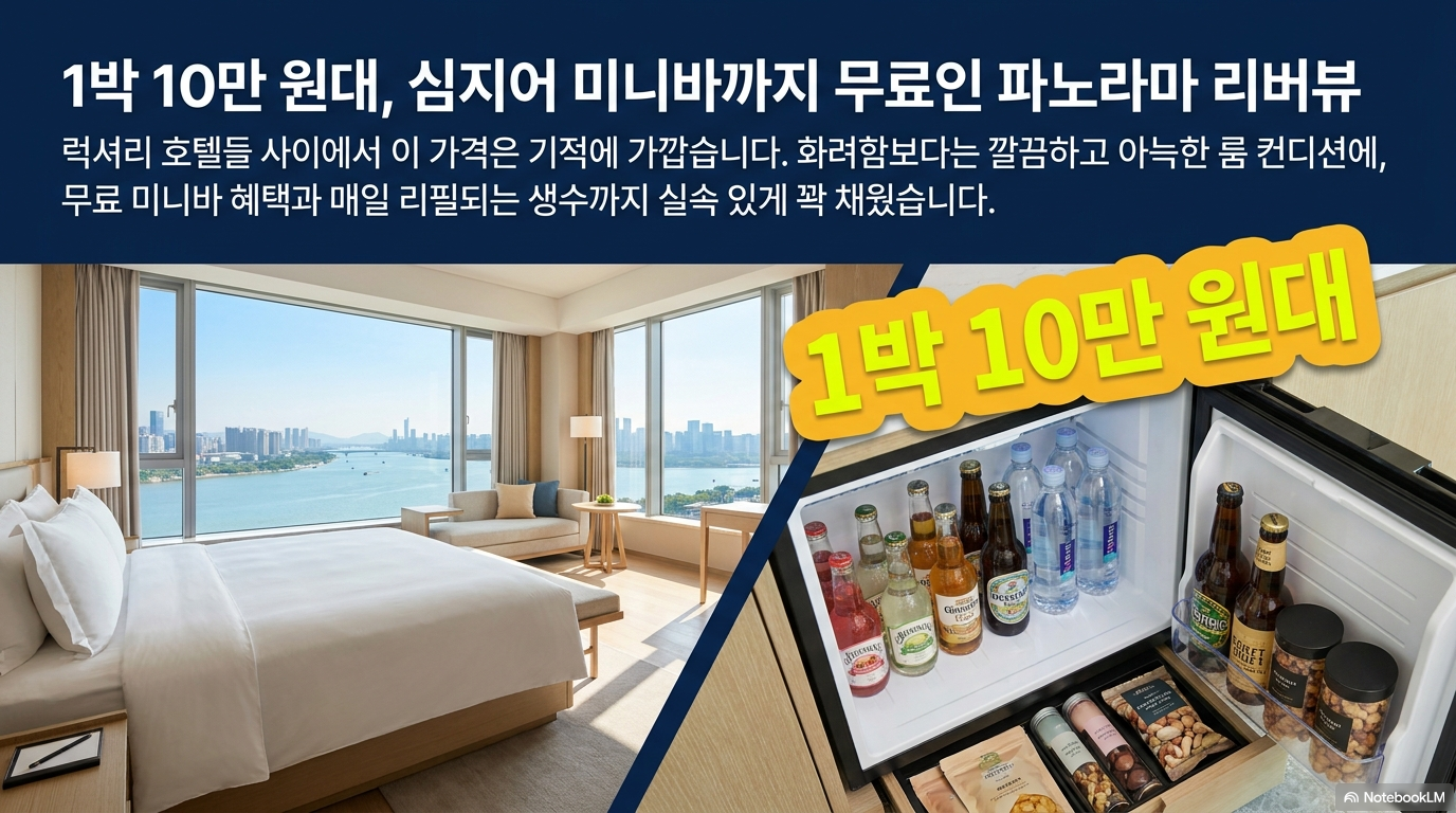 브로드웨이 호텔 파노라마 리버 뷰, 무료 미니바 혜택