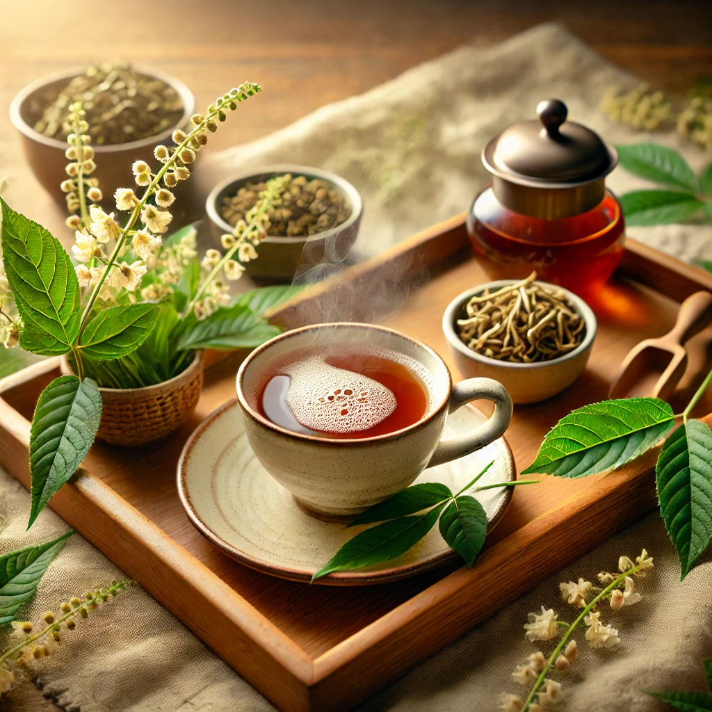 삼백초 차의 해독 작용과 간 건강 개선