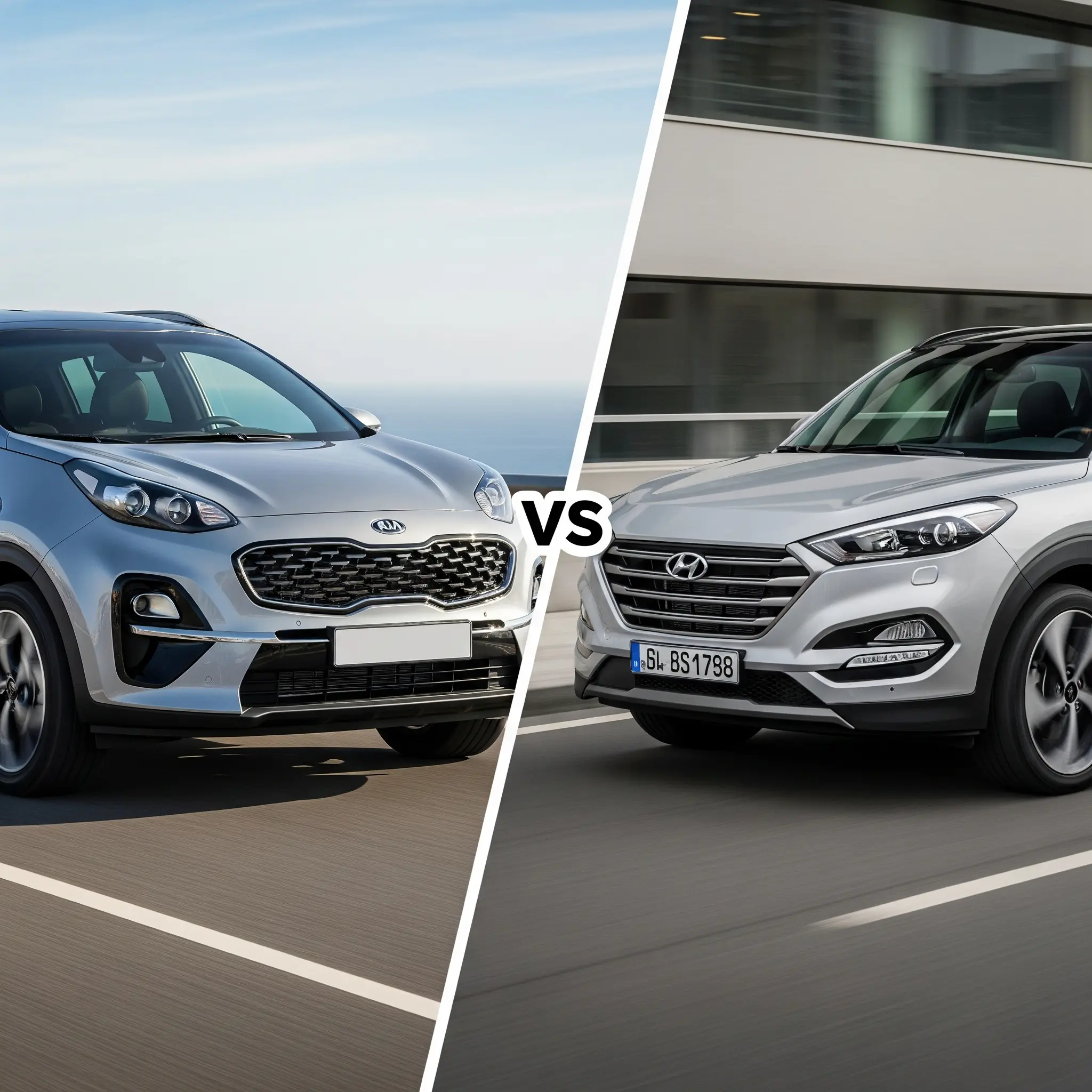 한국 대표 SUV: 대한민국을 대표하는 SUV, 기아 스포티지와 현대 투싼