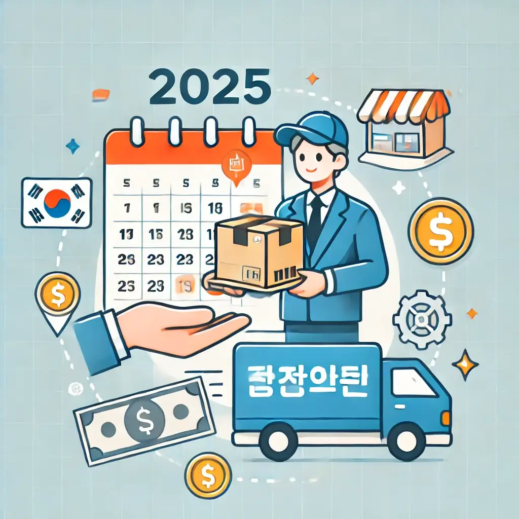 2025 소상공인 택배비 지원 지급일 안내! 4월부터 시작