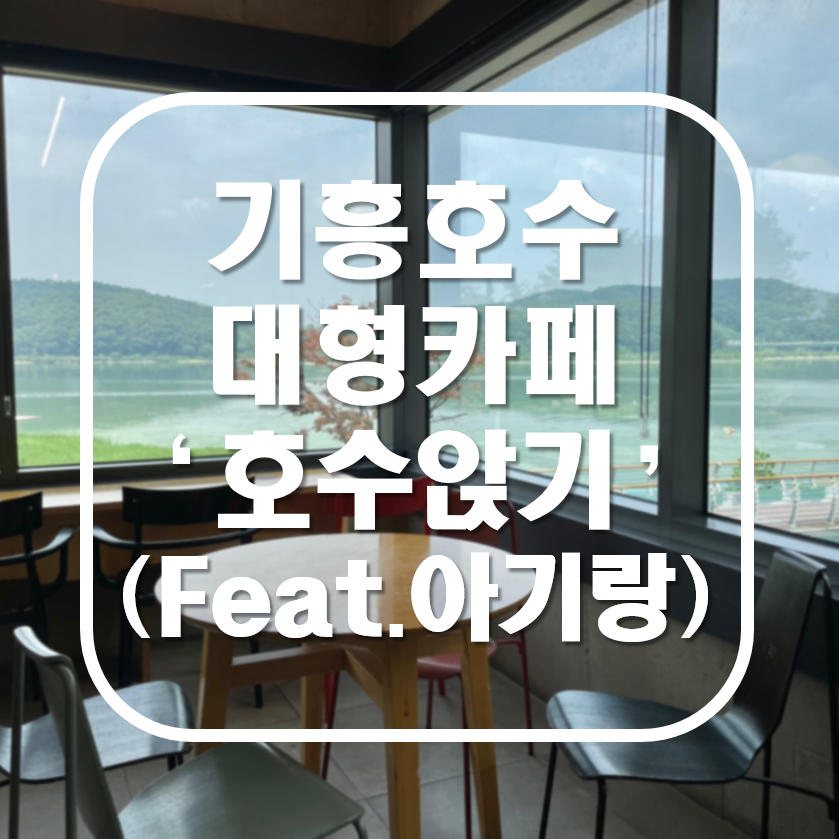 용인 기흥 호수앉기 대형 베이커리 카페