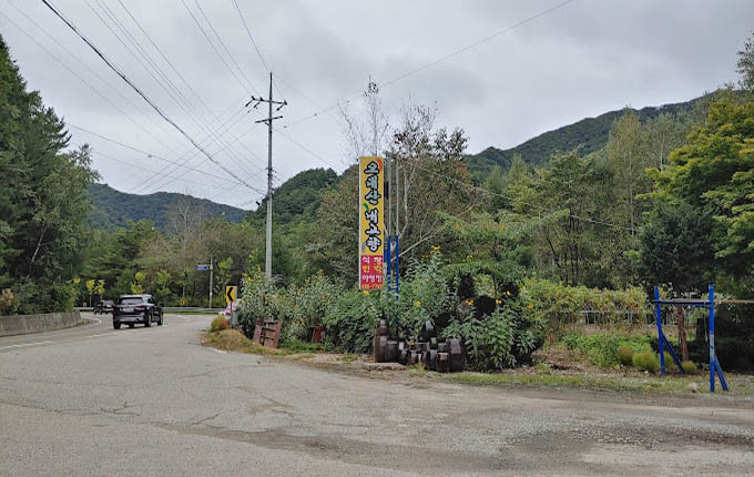 강원도 홍천 산채나물 '오대산내고향'