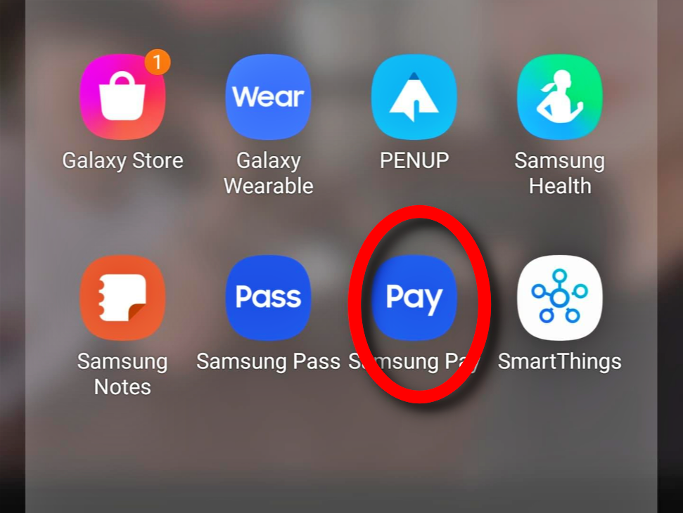 삼성페이 아이콘