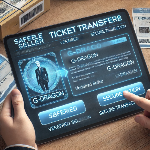 지드래곤 콘서트 티켓 안전 거래 방법 &ndash; 공식 양도 서비스 활용하기