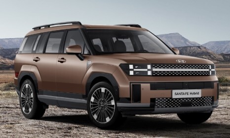 싼타페 풀체인지 하이브리드 캘리그래피