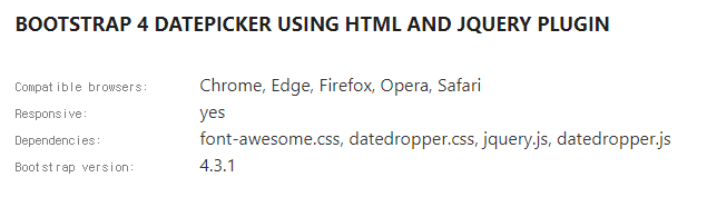 Date-picker-부트스트랩-bootstrap