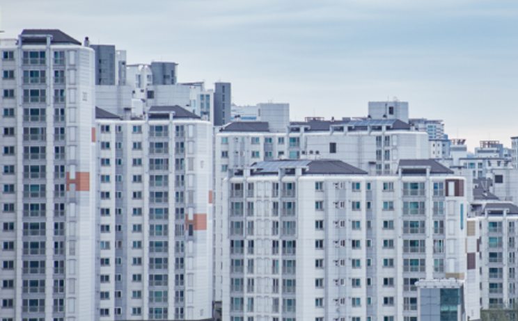 아파트 단지 모습