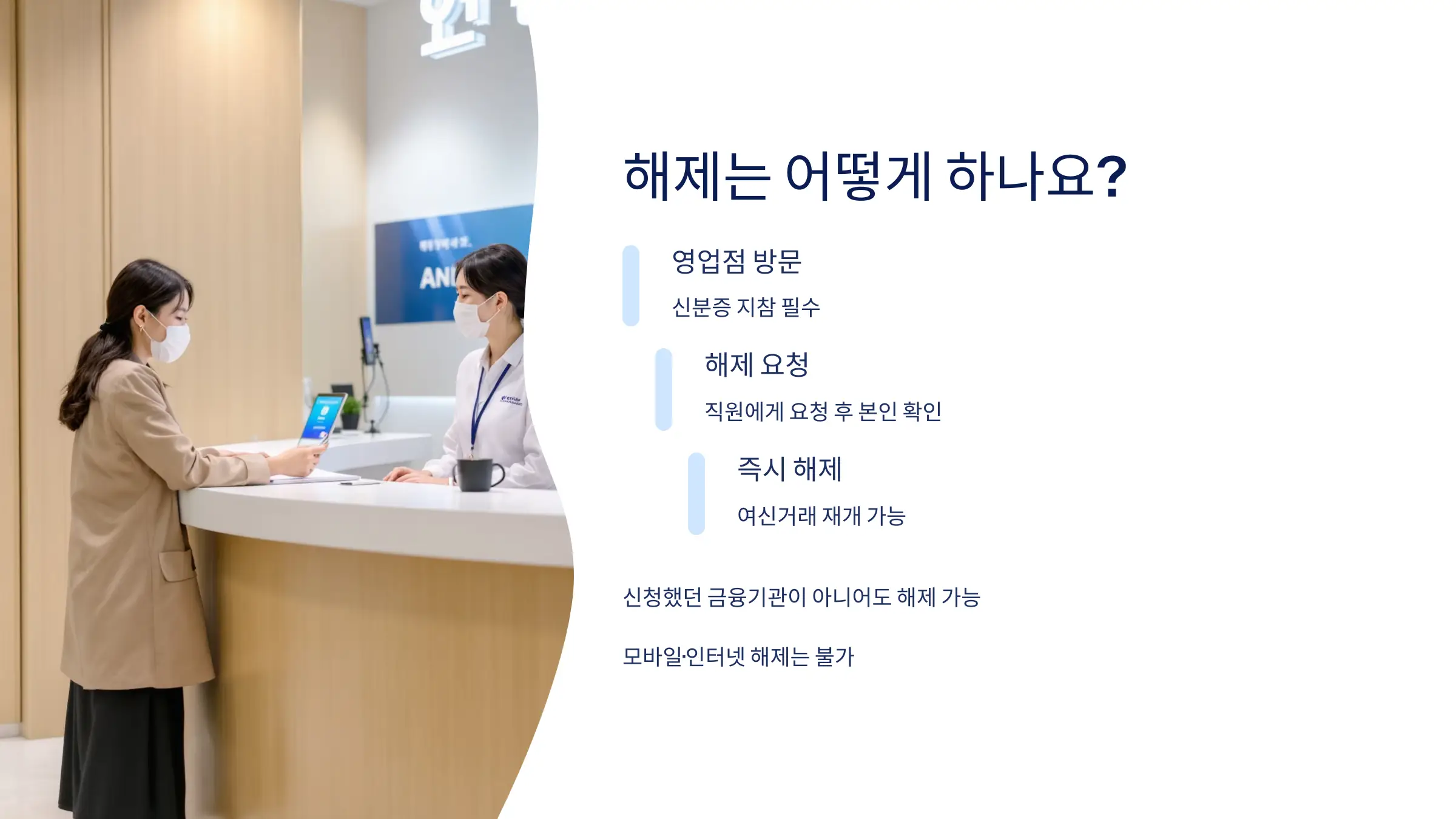 여신거래 안심차단 서비스 신청 방법, 필요 서류, 카카오뱅크 신청, 국민은행 신청, 해제 방법, 차단 여신거래 항목, 신청 여부 확인