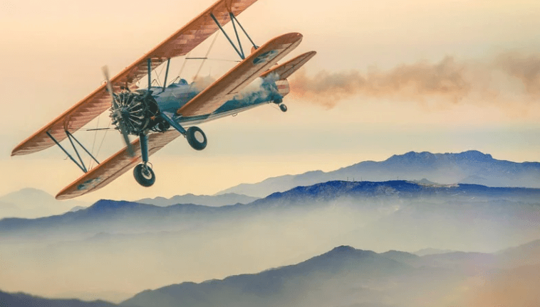 비행기가-날아가는-모습